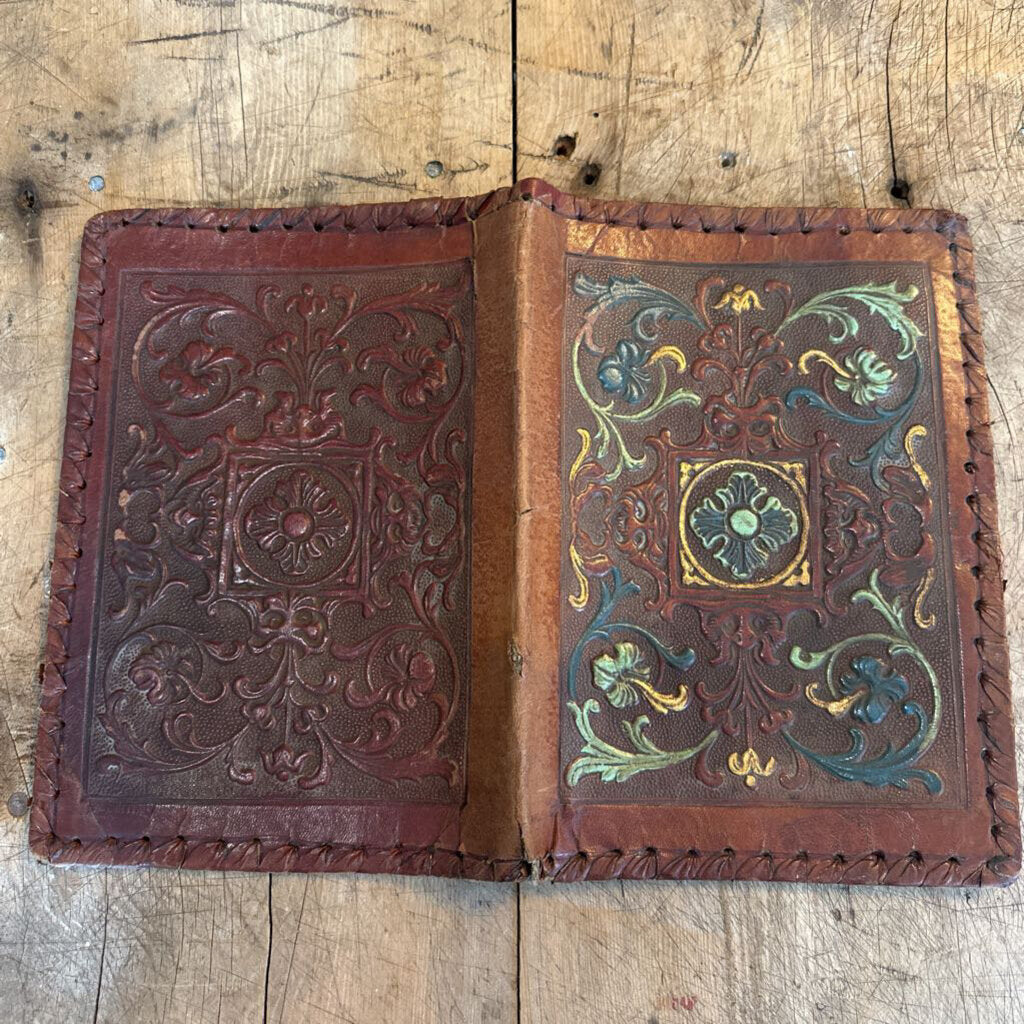LEATHER BOOK COVER