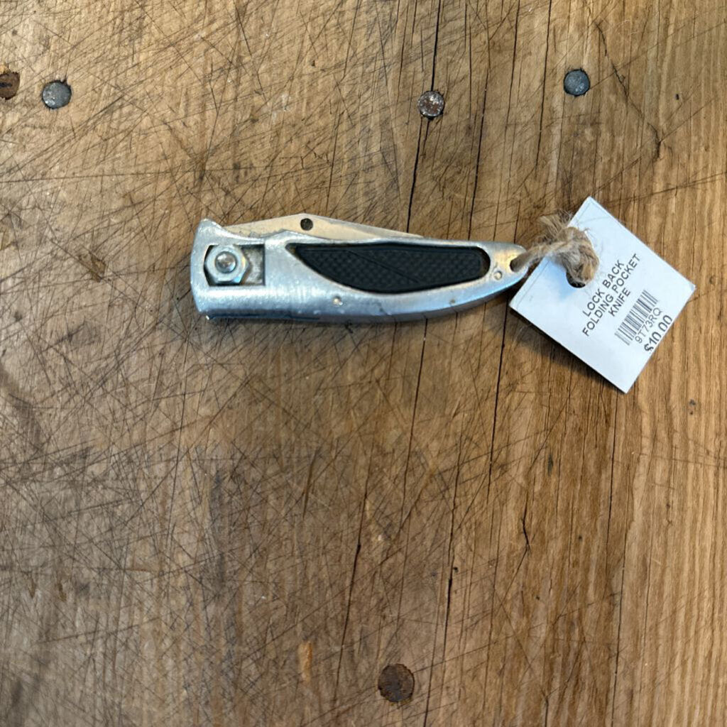 LOCK BACK FOLDING POCKET KNIFE