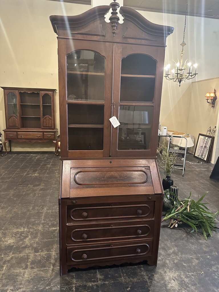 1840'S ENGLISH SECRETARY DESK