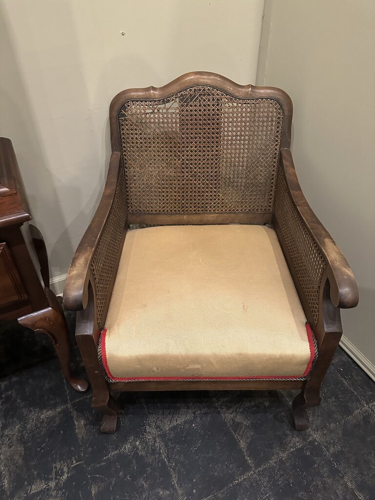 CANE BACK CHAIR
