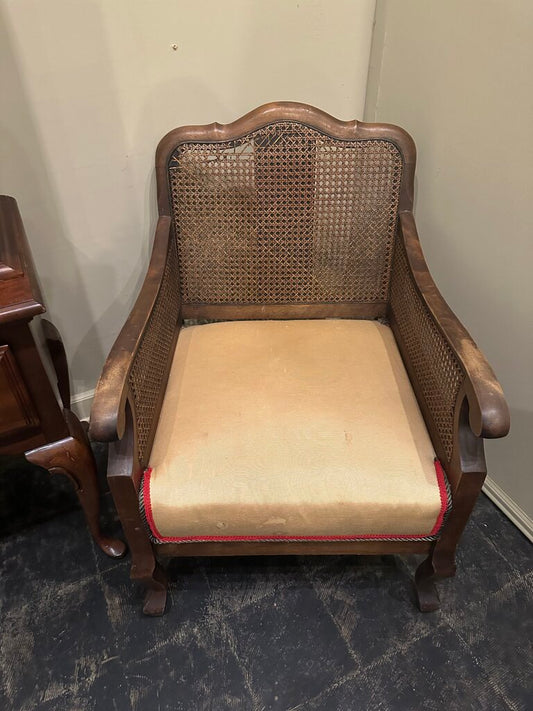 CANE BACK CHAIR