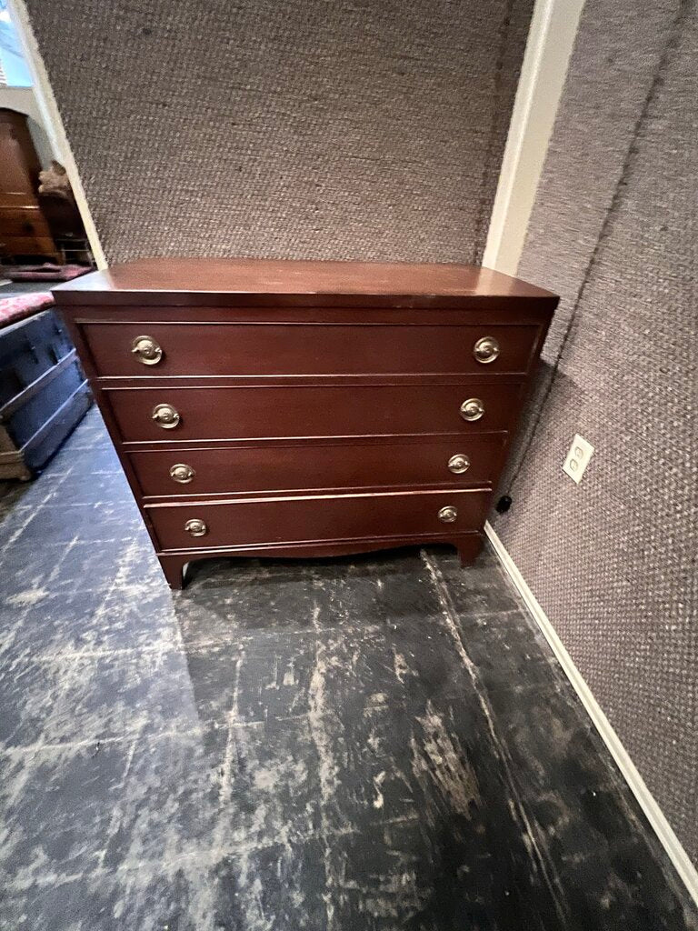 DRESSER WITH BUILT IN CHANGE HOLDER
