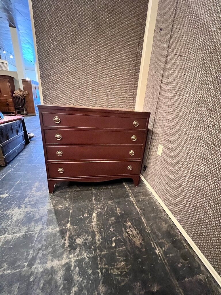 DRESSER WITH BUILT IN CHANGE HOLDER