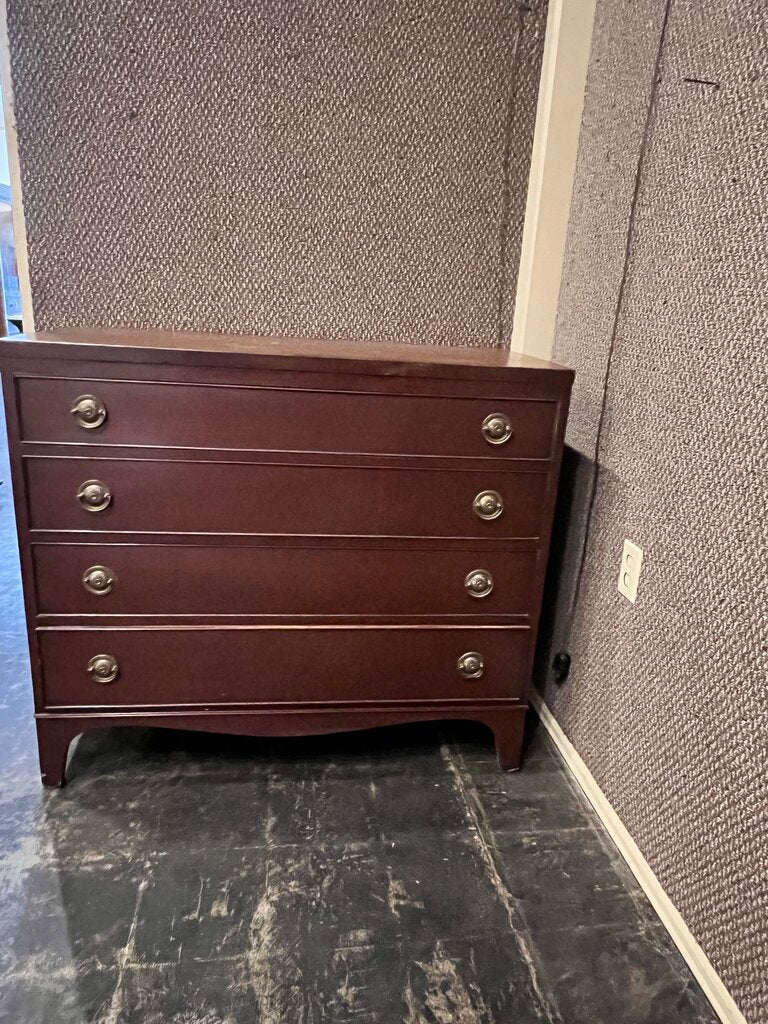 DRESSER WITH BUILT IN CHANGE HOLDER