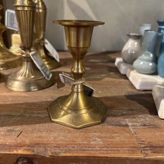 BRASS TAPER HOLDER