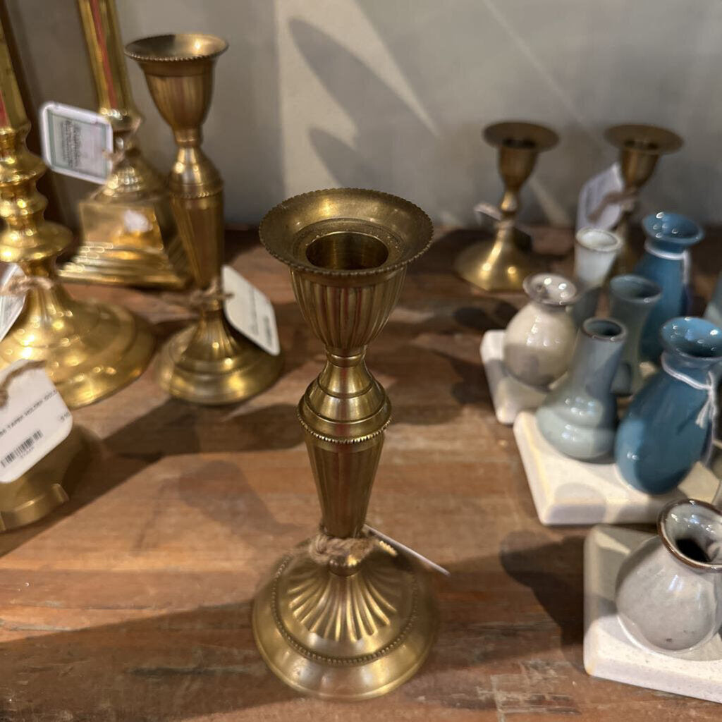 BRASS TAPER HOLDER
