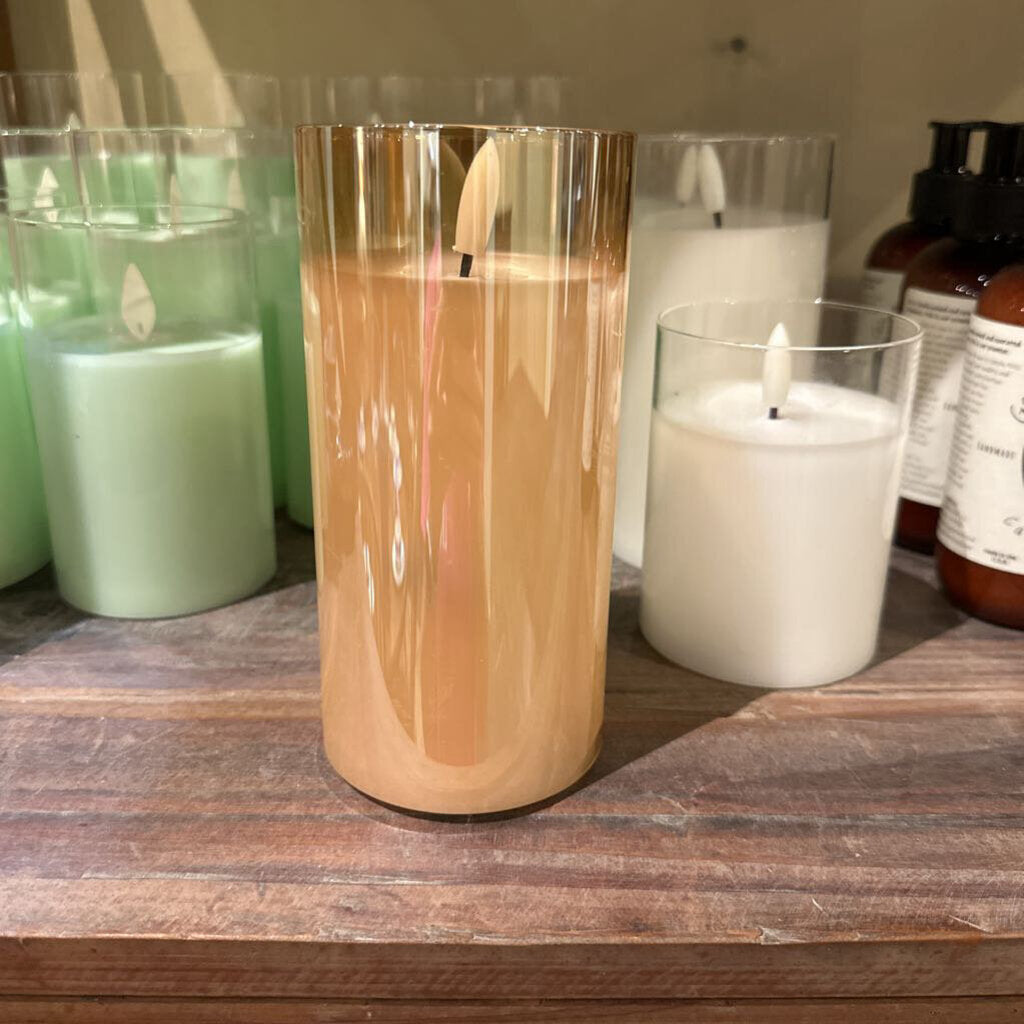 MOVING FLAME PILLAR CANDLE