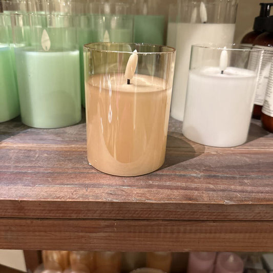 MOVING FLAME PILLAR CANDLE