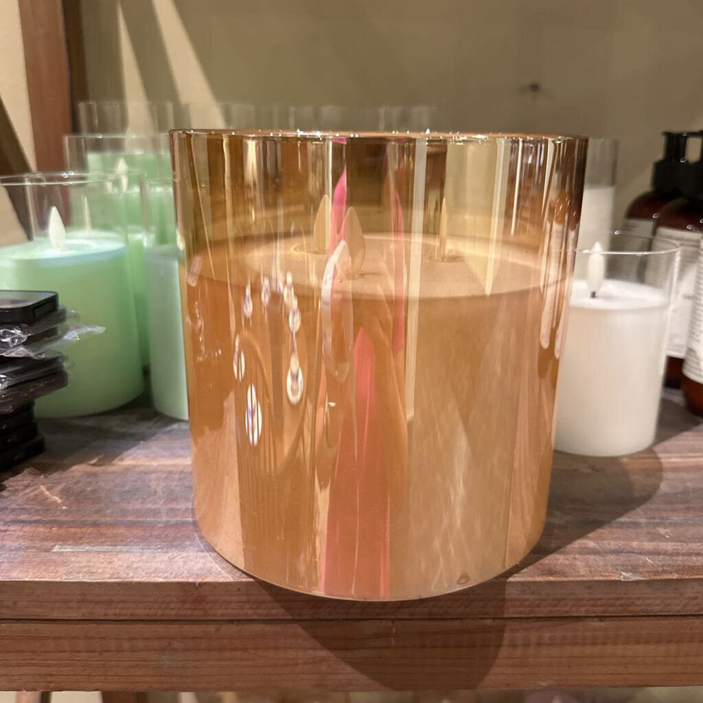 MOVING FLAME PILLAR CANDLE