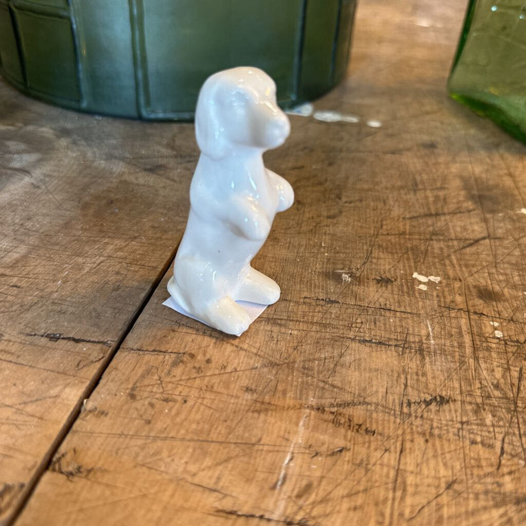 STONEWARE DACHSHUND