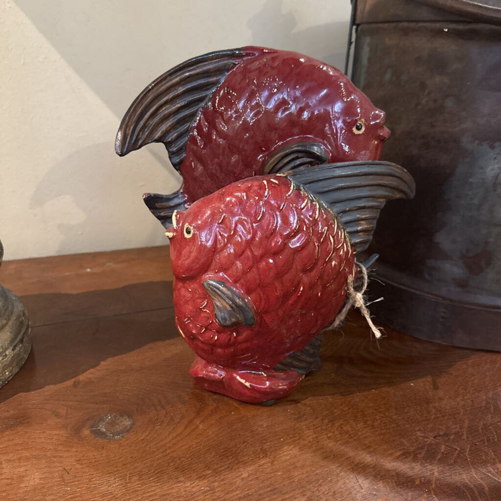 CERAMIC FISH FIGURINE