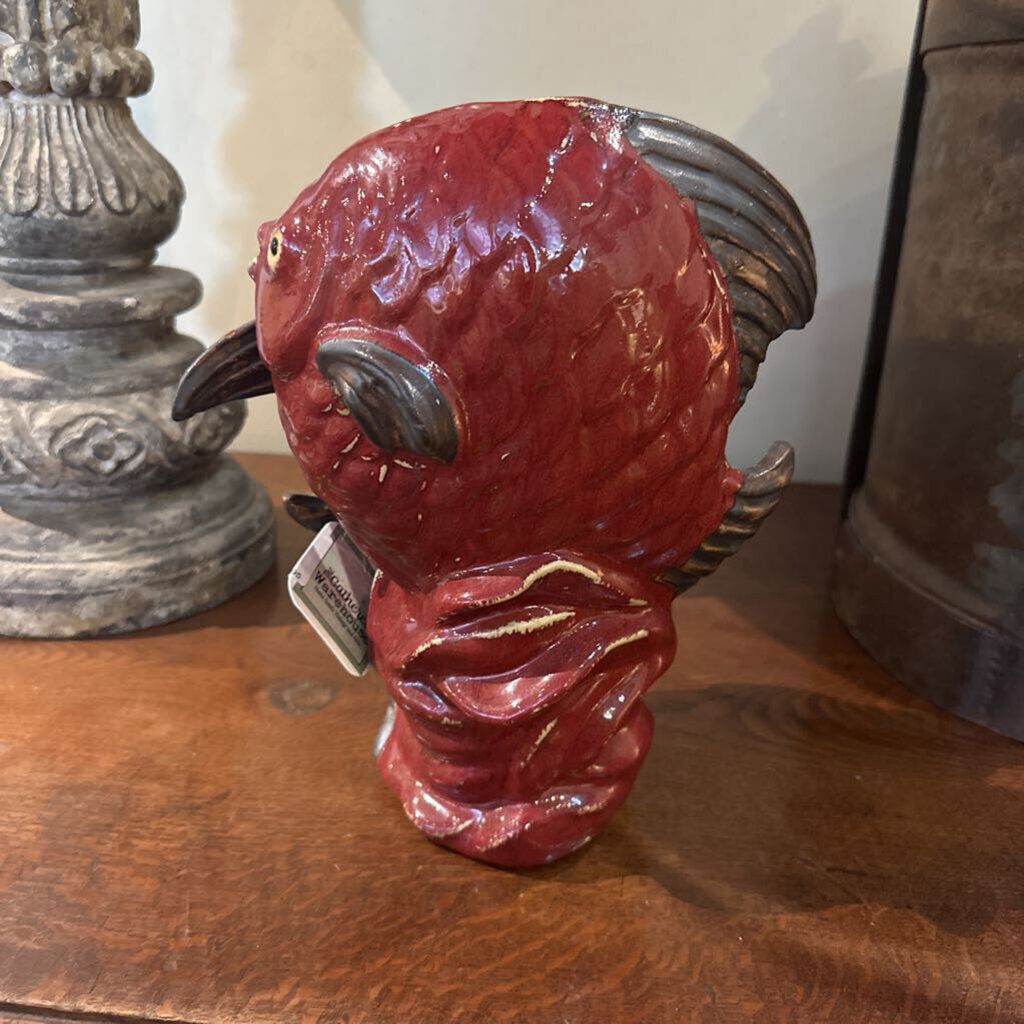 CERAMIC FISH FIGURINE
