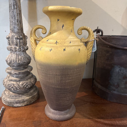 CERAMIC VASE WITH HANDLES