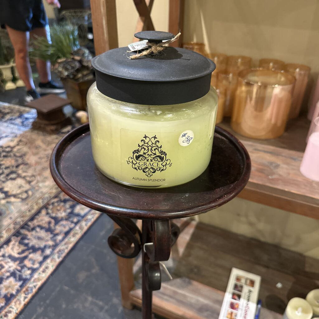 GRACE JAR CANDLE WITH METAL LID