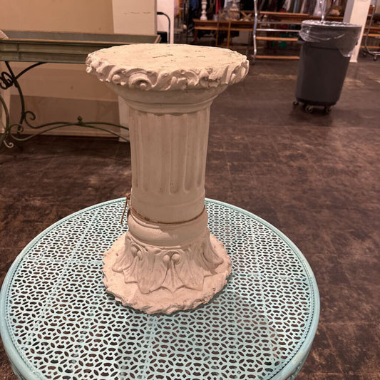 RESIN PILLAR/PLANT STAND
