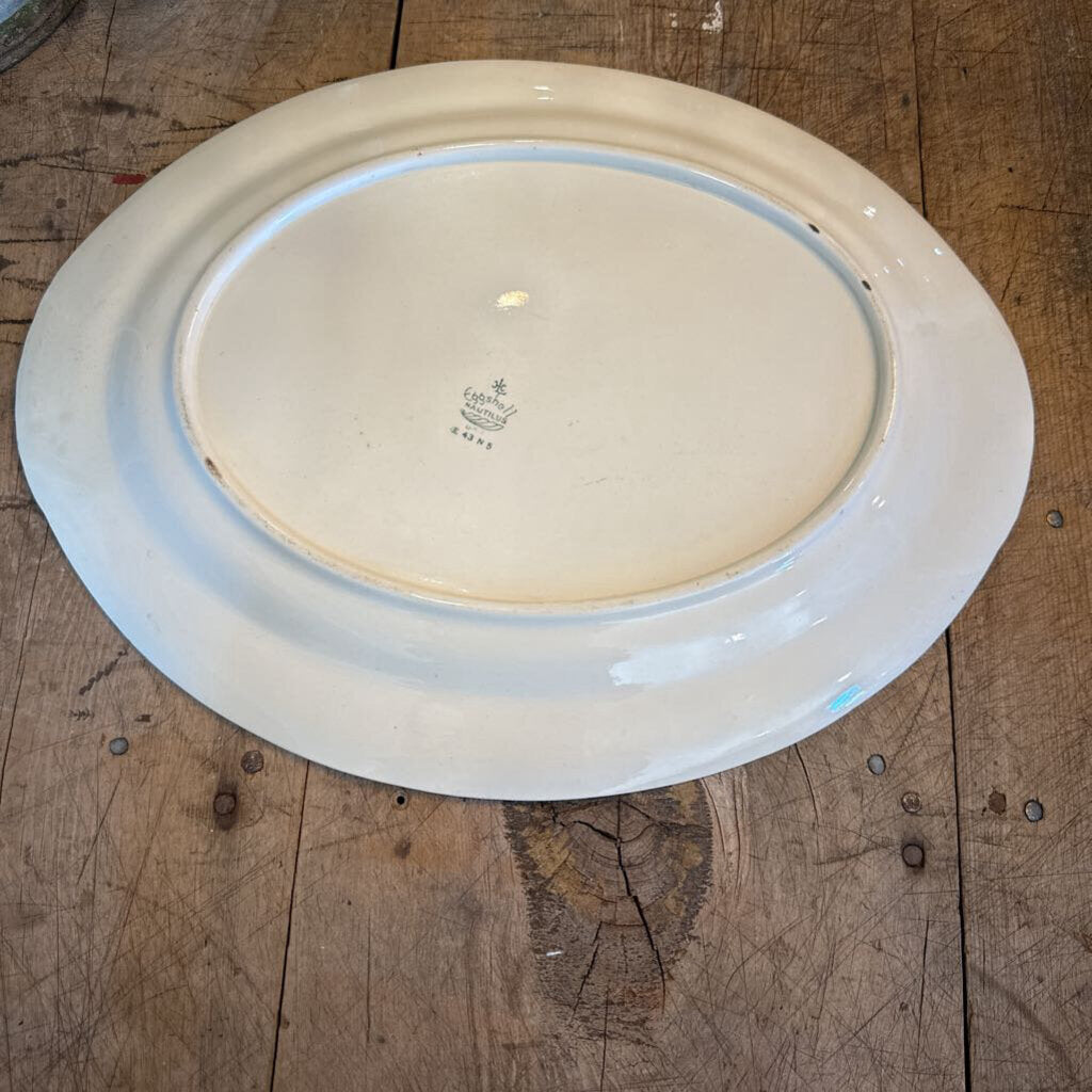 VINTAGE EGGSHELL PLATTER