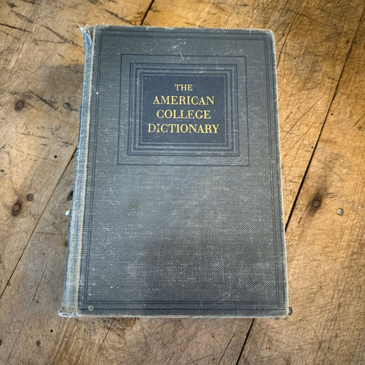 AMERICAN COLLEGE DICTIONARY, 1947