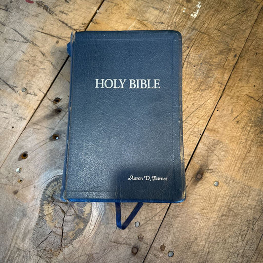VINTAGE BIBLE WITH TABS