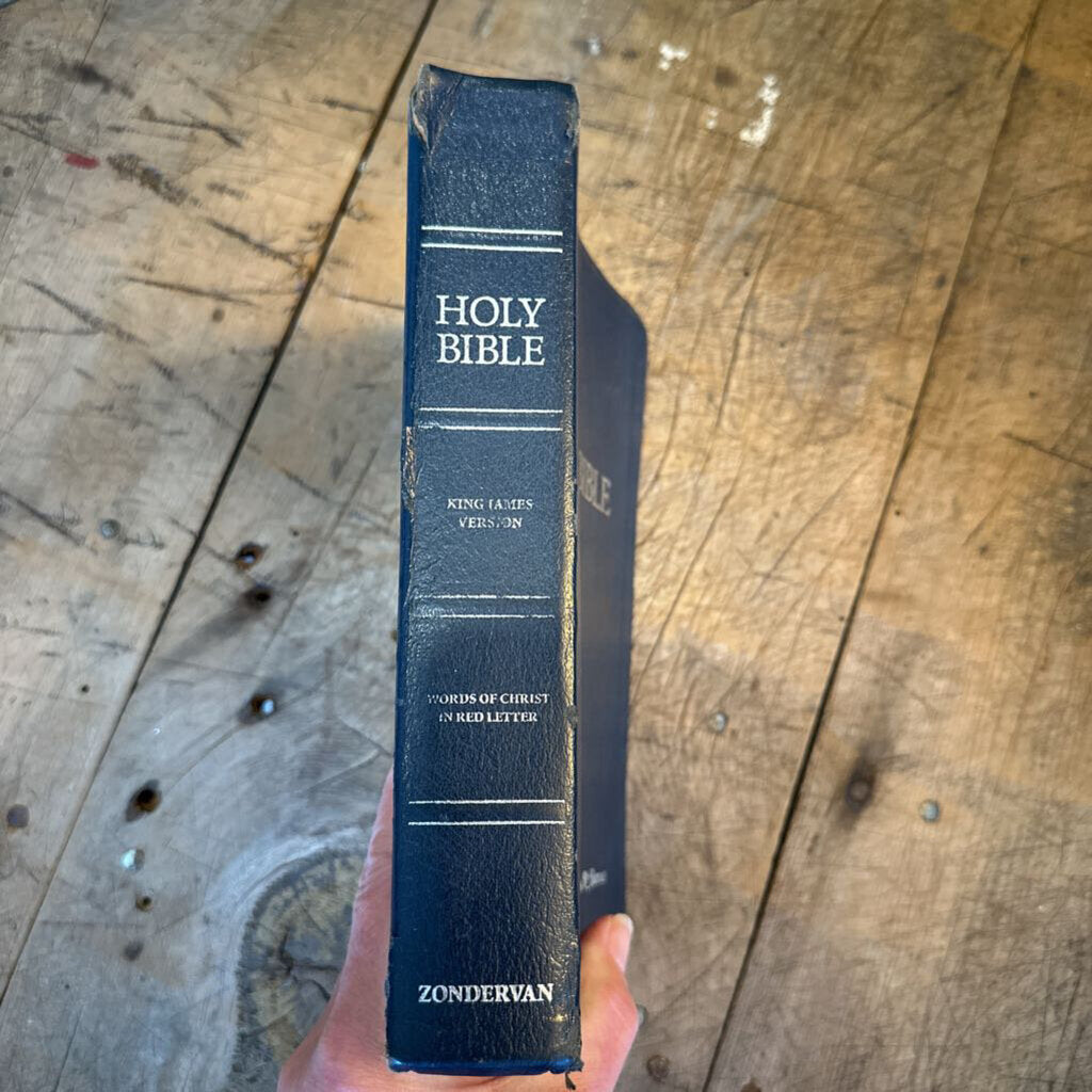 VINTAGE BIBLE WITH TABS