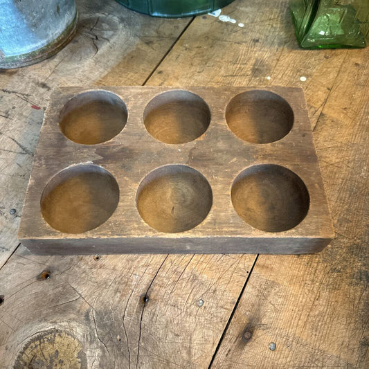 WOODEN CHANGE TRAY