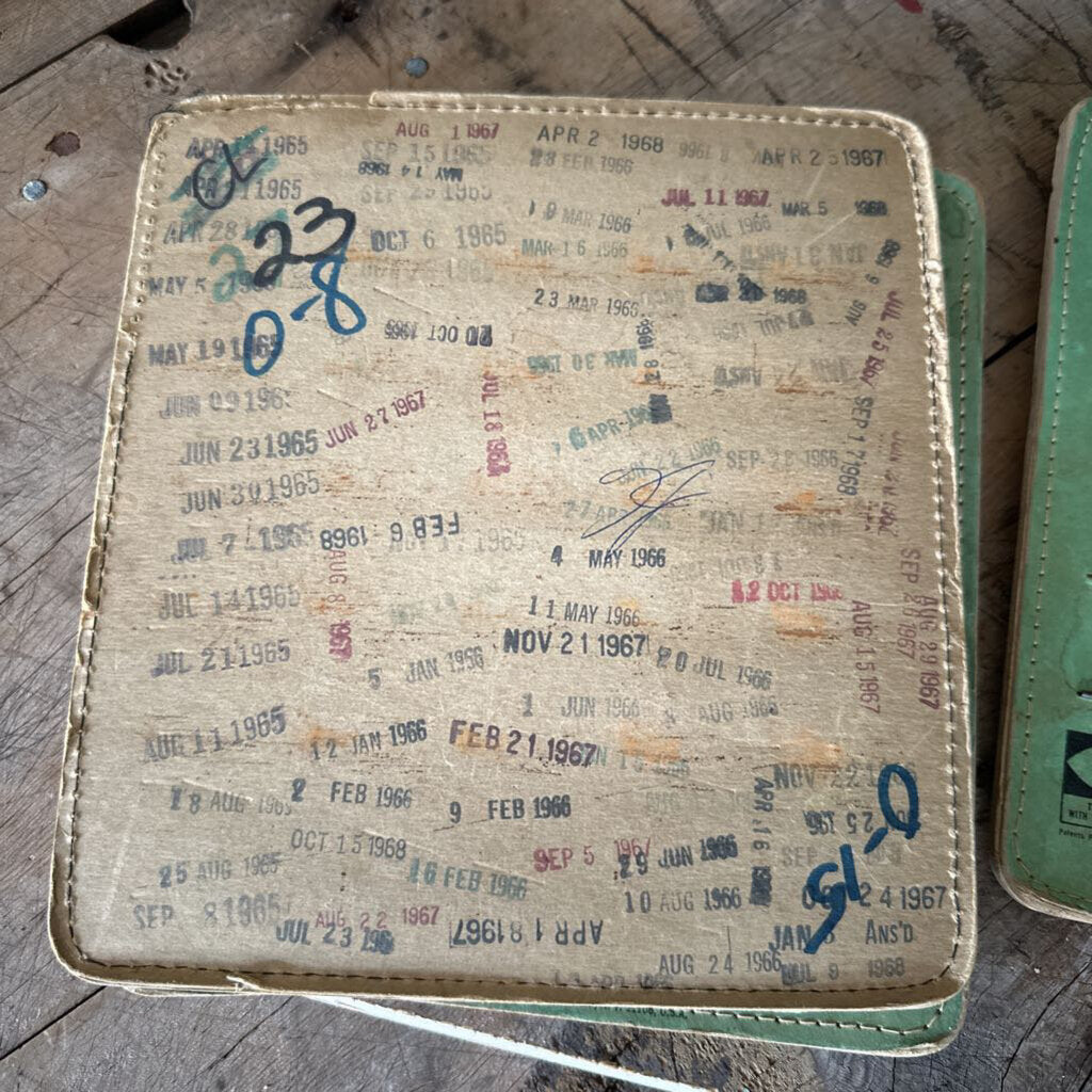 CARDBOARD BINGO CARDS