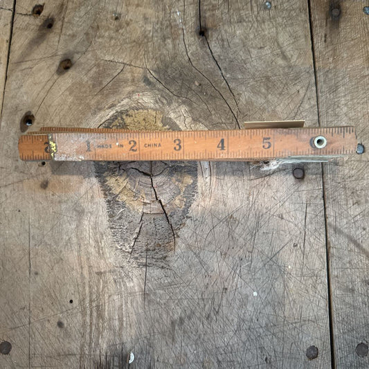 FOLDING WOODEN TAPE MEASURE