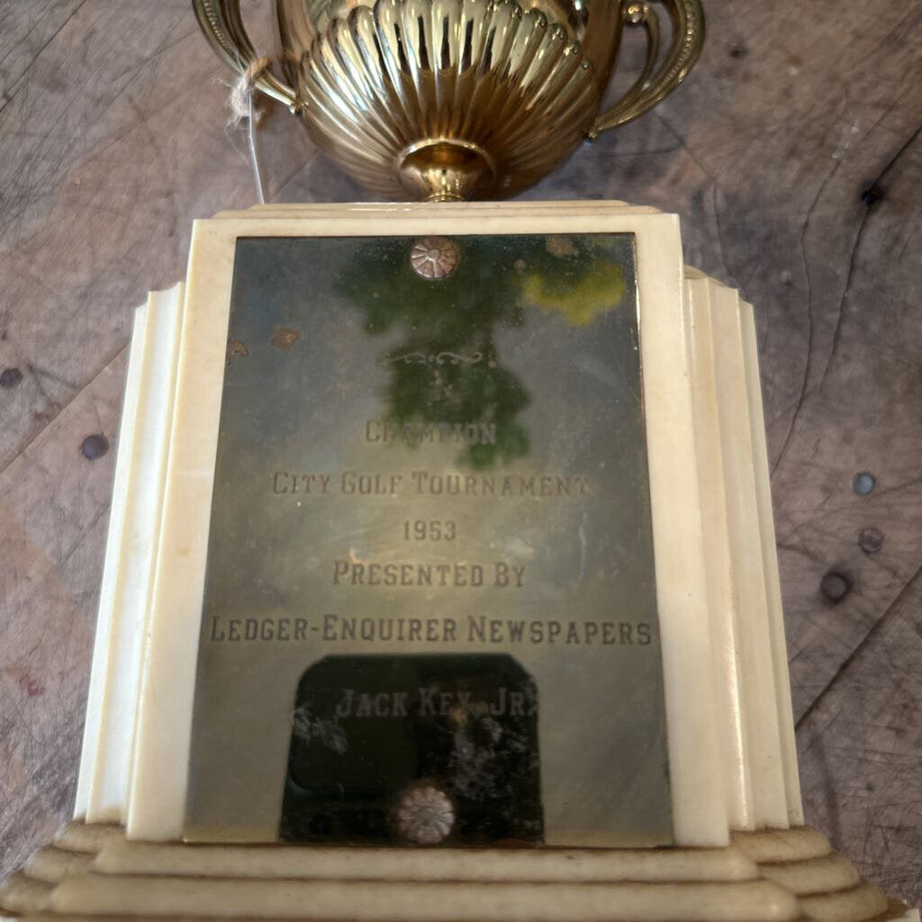 GOLF TROPHY DATED 1953