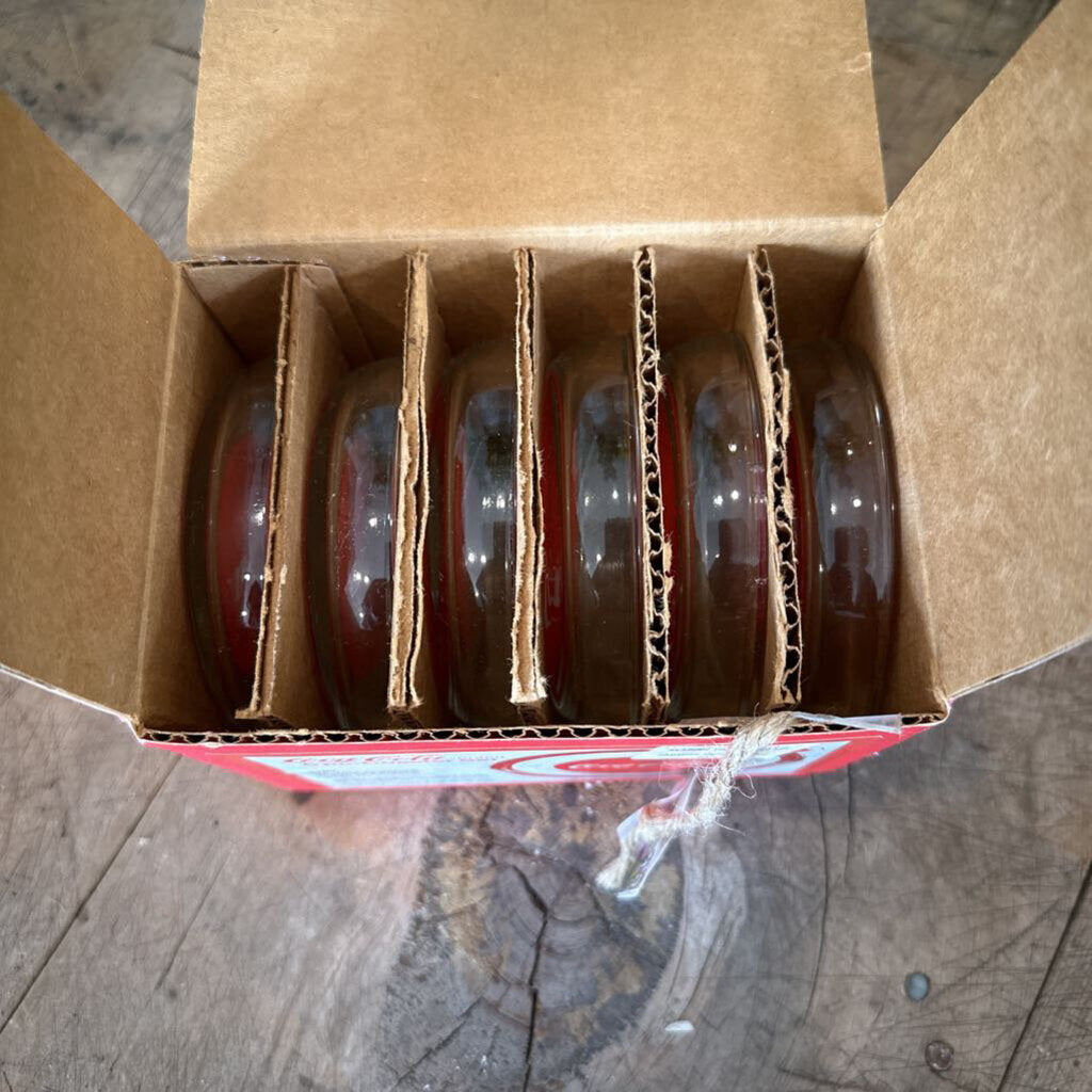 COCA-COLA GLASS COASTER SET