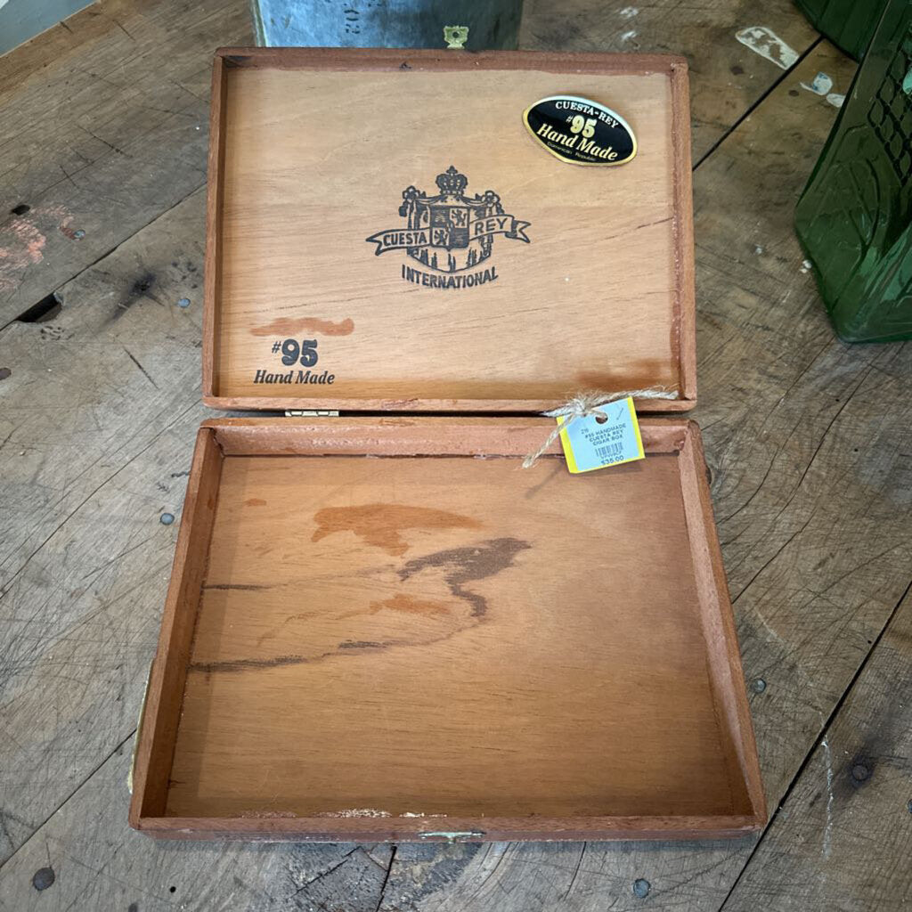 HAND MADE CUESTA REY CIGAR BOX #95