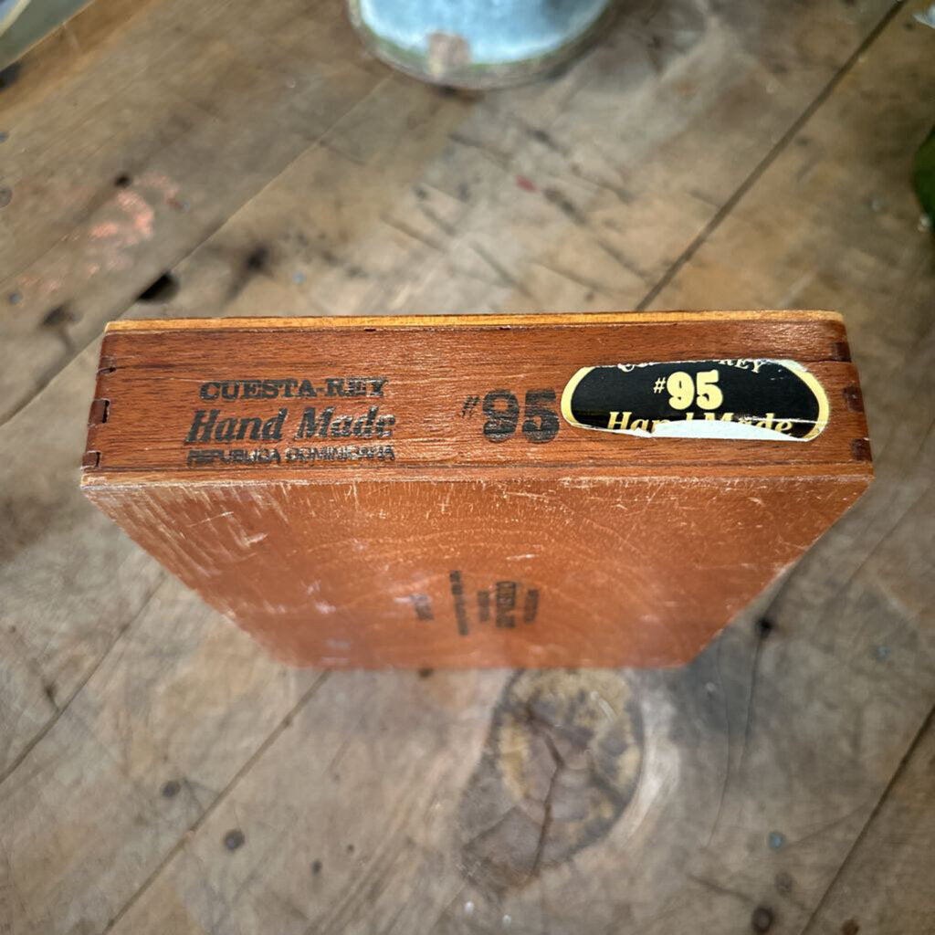 HAND MADE CUESTA REY CIGAR BOX #95