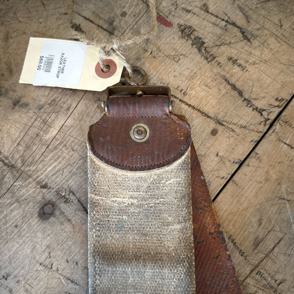 LEATHER RAZOR STRAP