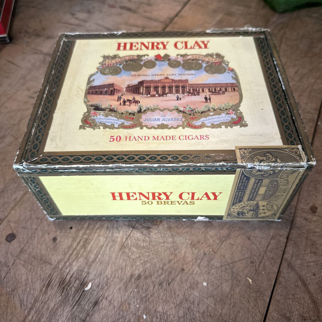 HENRY CLAY CIGAR BOX