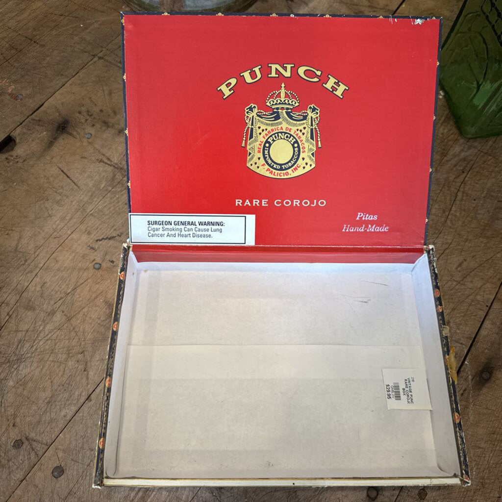 PUNCH RARE COROJO CIGAR BOX