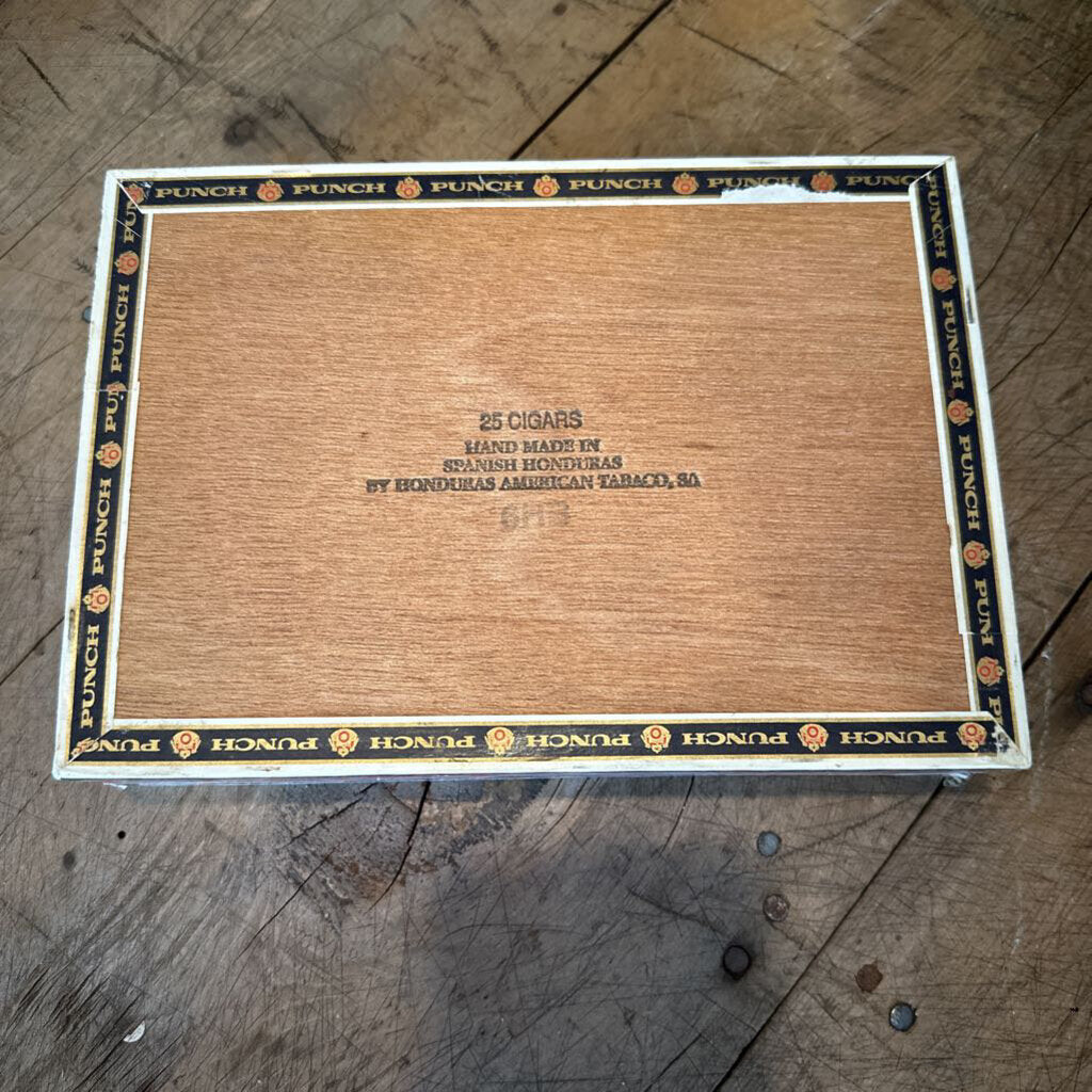 PUNCH RARE COROJO CIGAR BOX