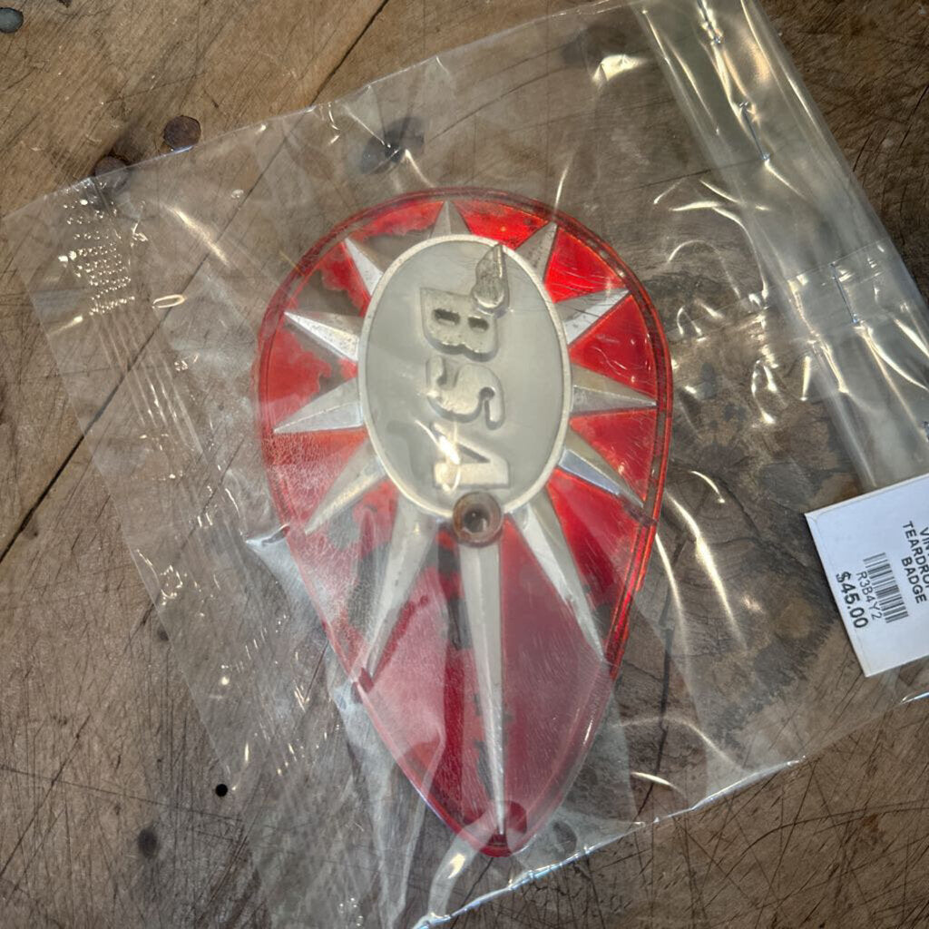 BSA TEARDROP TANK BADGE