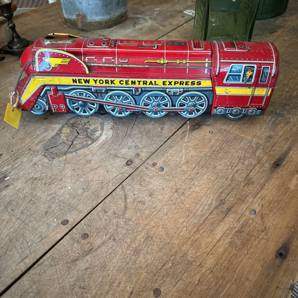 NEW YORK CENTRAL EXPRESS METAL TRAIN