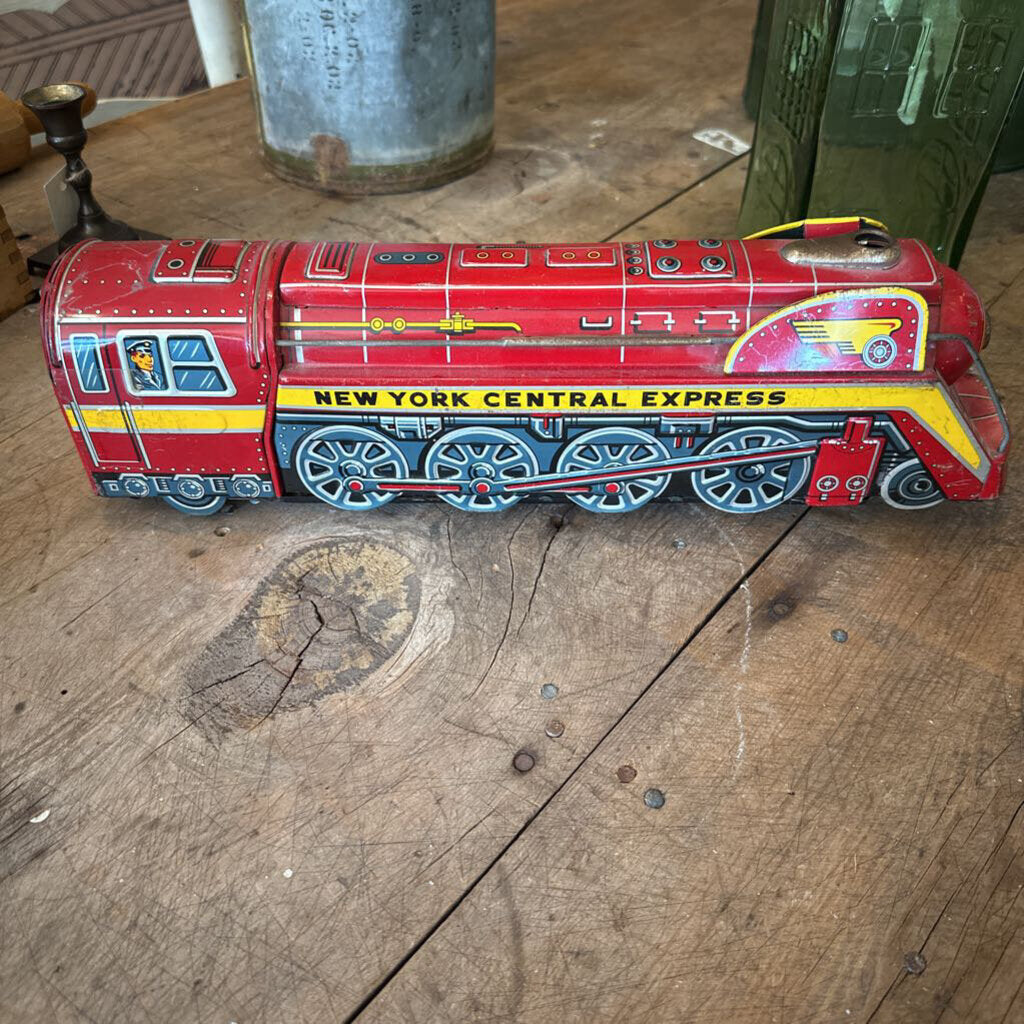 NEW YORK CENTRAL EXPRESS METAL TRAIN