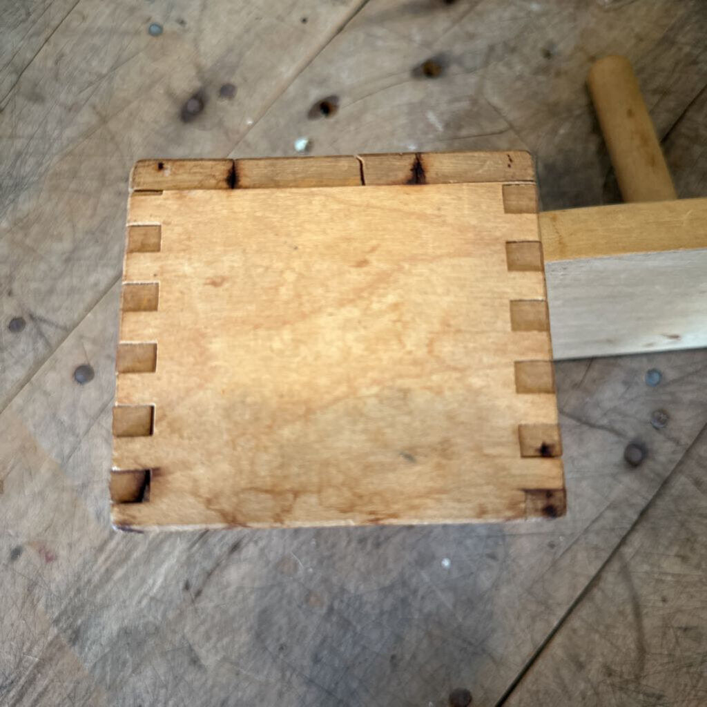WOOD BUTTER MOLD