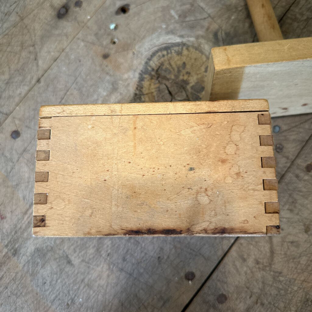 WOOD BUTTER MOLD