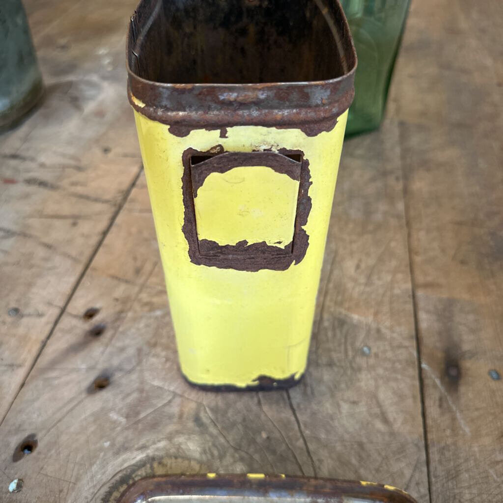 METAL FLOUR CONTAINER