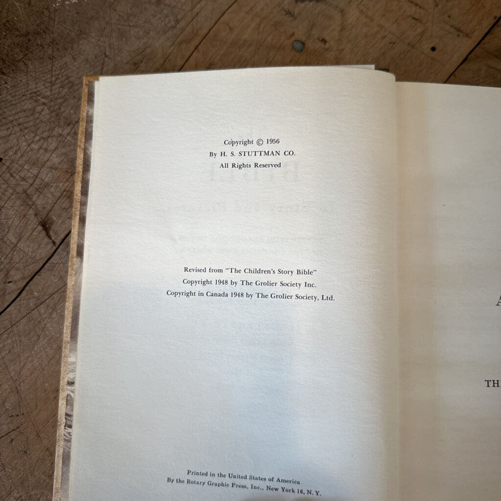 THE BIBLE IN STORY AND PICTURES, NEW TESTAMENT