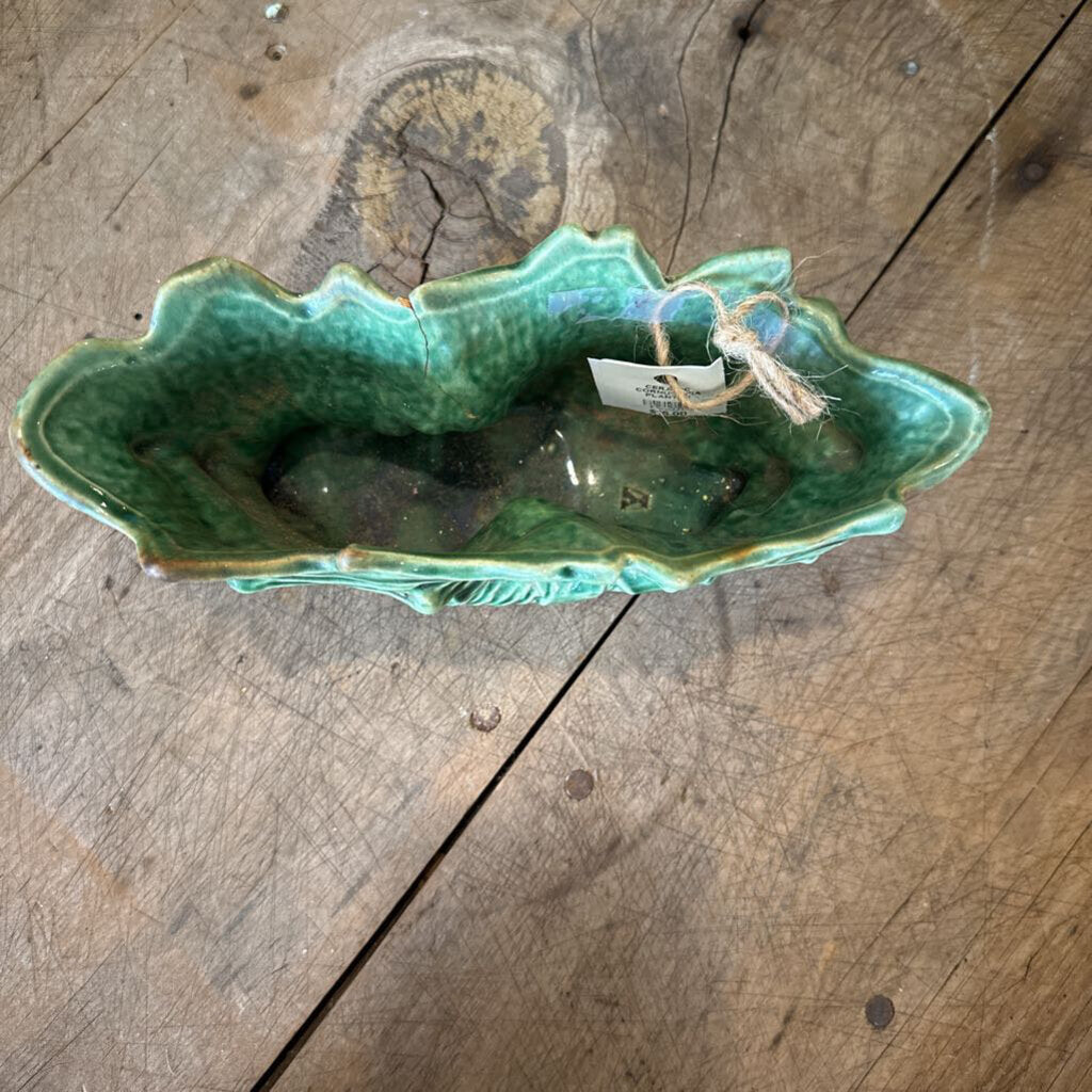 CERAMIC CORNUCOPIA PLANTER