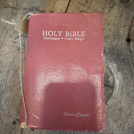 KING JAMES RED LETTER EDITION BIBLE