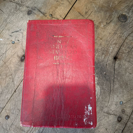 NEW AMERICAN STANDARD HOLY BIBLE
