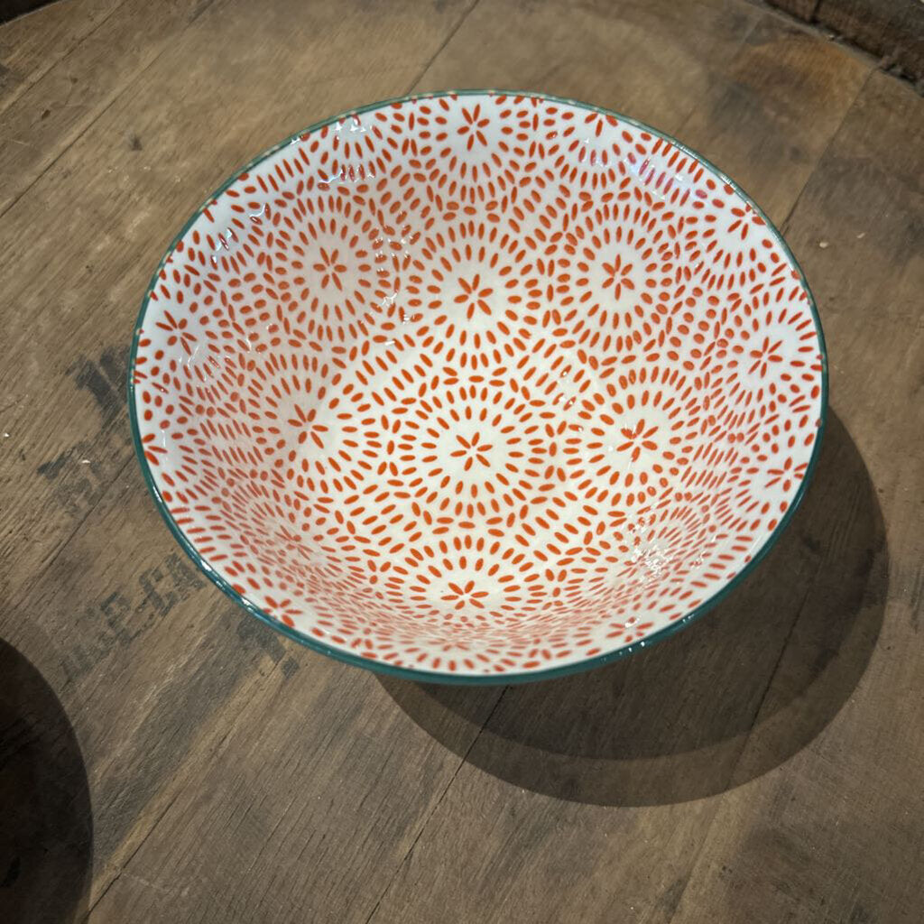 PATTERNED BERRY BOWL