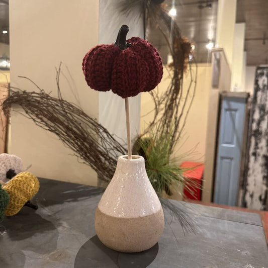 CROCHETED PUMPKIN STEM