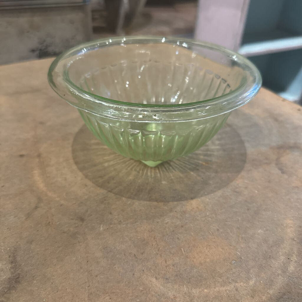 URANIUM GLASS BOWL