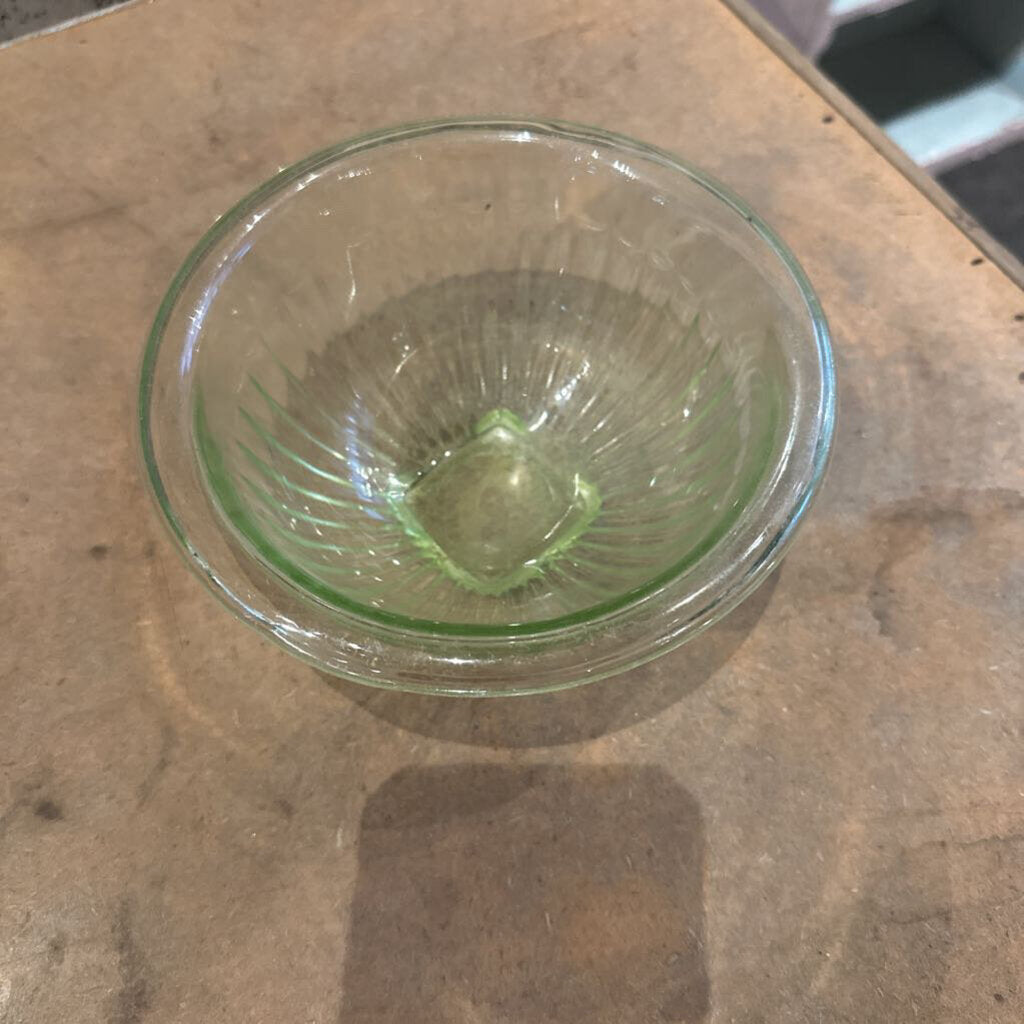 URANIUM GLASS BOWL