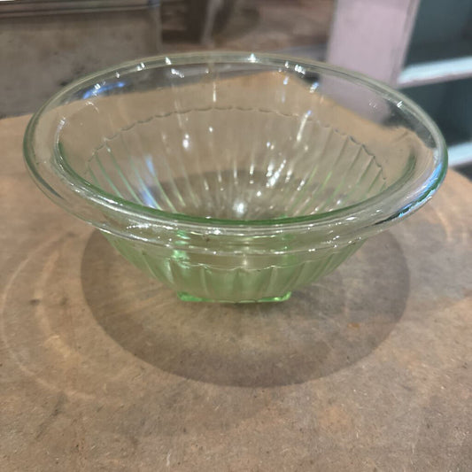 URANIUM GLASS BOWL