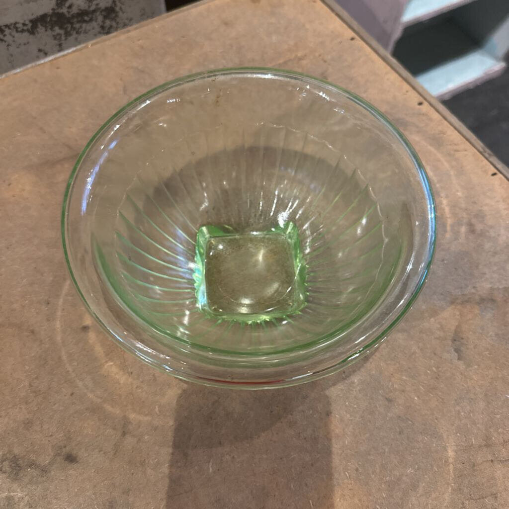 URANIUM GLASS BOWL
